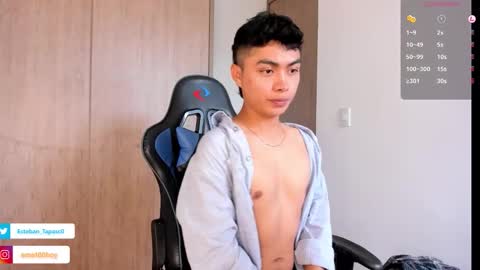 Snapshot of steven_twink07 chatting on October 10, 9:14 pm Esteban online show from October 10, 9:14 pm