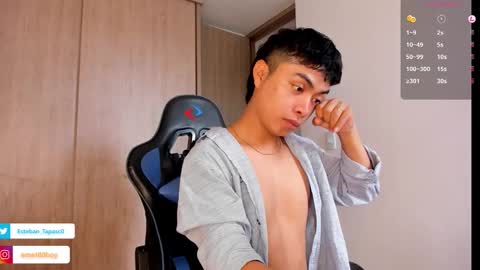 Snapshot of steven_twink07 chatting on October 17, 2:41 pm Esteban online show from October 17, 2:41 pm