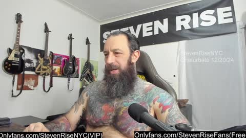 StevenRiseNYC online show from December 20, 2:27 pm