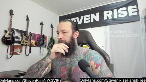 StevenRiseNYC online show from December 25, 7:45 pm