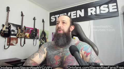 StevenRiseNYC online show from January 2, 6:56 pm