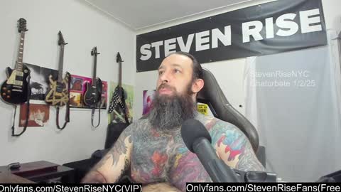 StevenRiseNYC online show from January 3, 12:41 pm
