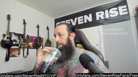 StevenRiseNYC online show from January 6, 5:59 pm