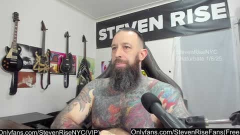 StevenRiseNYC online show from January 8, 11:52 pm