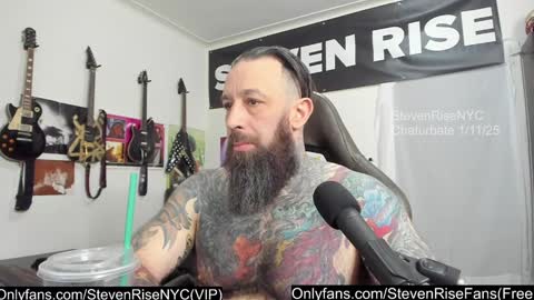 StevenRiseNYC online show from January 11, 2:36 pm