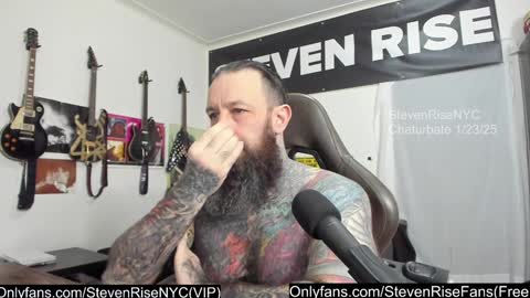 StevenRiseNYC online show from January 24, 1:56 am