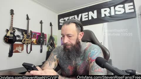 StevenRiseNYC online show from January 25, 6:24 pm