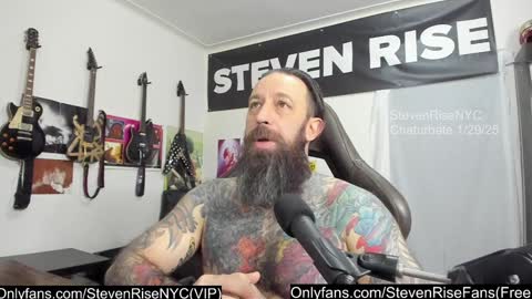 StevenRiseNYC online show from January 30, 4:24 pm