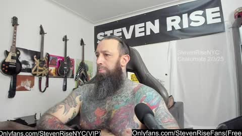 StevenRiseNYC online show from February 3, 8:57 pm
