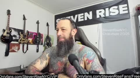 StevenRiseNYC online show from February 4, 12:44 pm