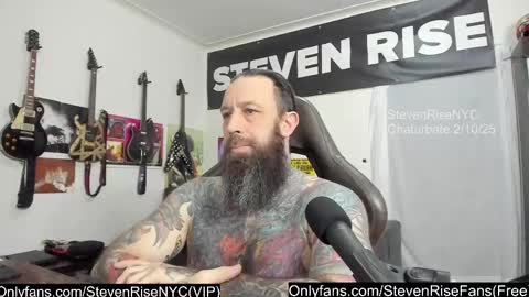 StevenRiseNYC online show from February 11, 1:20 pm