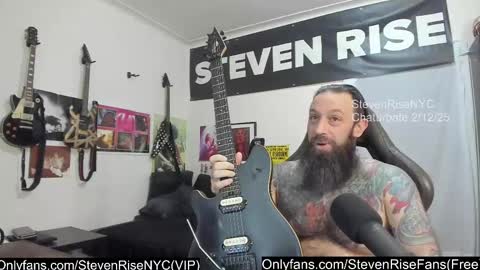 StevenRiseNYC online show from February 13, 1:26 pm