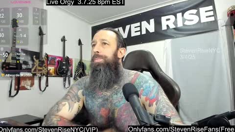 StevenRiseNYC online show from March 5, 7:05 am