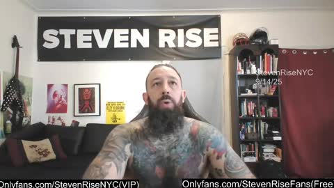 StevenRiseNYC online show from September 14, 8:08 pm
