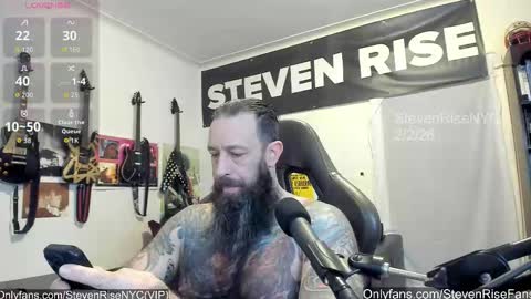 StevenRiseNYC online show from February 2, 1:54 pm