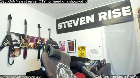 StevenRiseNYC online show from May 6, 1:05 pm