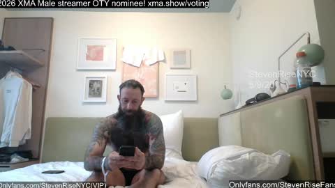 StevenRiseNYC online show from May 11, 11:05 am