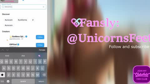 Snapshot of strupedsunicorns chatting on January 23, 8:46 am goddess online show from January 23, 8:46 am