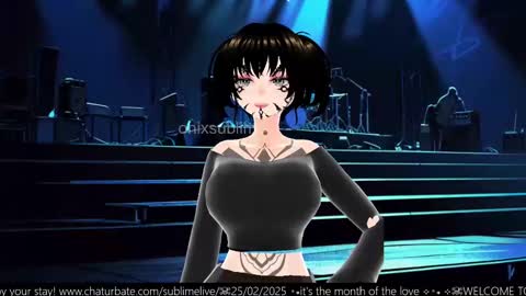 Snapshot of sublimelive chatting on February 25, 11:44 pm godess Onix online show from February 25, 11:44 pm