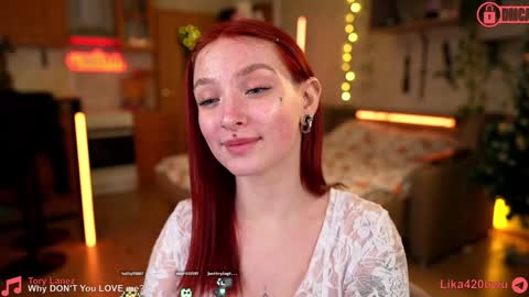 Lika ginger  Jessy blond   online show from January 4, 7:03 am
