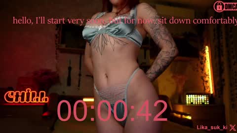 Lika ginger  Jessy blond   online show from January 8, 1:11 am