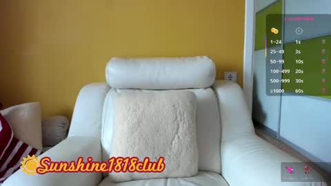 Snapshot of sunshine1818club chatting on April 12, 5:23 am Angela Sunshine1818club online show from April 12, 5:23 am