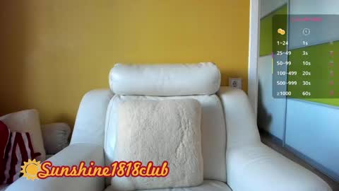 Snapshot of sunshine1818club chatting on April 15, 4:41 am Angela Sunshine1818club online show from April 15, 4:41 am
