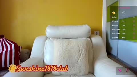 Snapshot of sunshine1818club chatting on April 20, 6:16 am Angela Sunshine1818club online show from April 20, 6:16 am