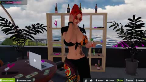 Snapshot of sweet_fleur chatting on October 18, 2:03 am Fleur online show from October 18, 2:03 am