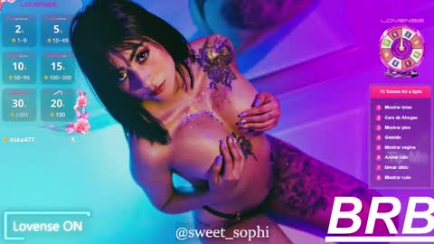 Snapshot of sweet_sophi_ chatting on February 14, 8:48 pm sophie leone online show from February 14, 8:48 pm
