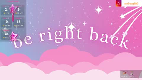 Snapshot of sweetandreagil chatting on December 15, 5:13 am Andrea Cheryl GiLandreagil80 In Instagram online show from December 15, 5:13 am