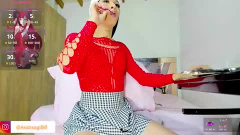 Snapshot of sweetandreagil chatting on February 2, 3:38 am Andrea Cheryl GiLandreagil80 In Instagram online show from February 2, 3:38 am