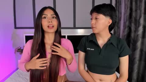 Snapshot of sweetcoupple chatting on February 23, 8:28 pm Eva Short hair girl - Victoria Long red hair online show from February 23, 8:28 pm