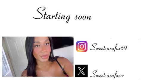 Snapshot of sweetsarafoxxx chatting on September 21, 7:04 pm Sara Sofia Libra online show from September 21, 7:04 pm