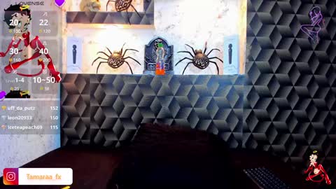 Snapshot of tamara_mjs chatting on January 19, 12:17 am Tamara Rose online show from January 19, 12:17 am