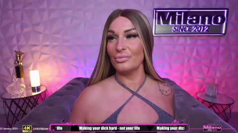 Snapshot of tamaramilano chatting on January 23, 9:18 am TamaraMilano online show from January 23, 9:18 am