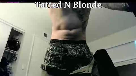 Snapshot of tattednblonde chatting on March 4, 2:56 pm tattednblonde online show from March 4, 2:56 pm