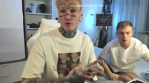 Snapshot of tattooed666cat chatting on January 16, 2:43 pm Alex but u can call me Theo online show from January 16, 2:43 pm