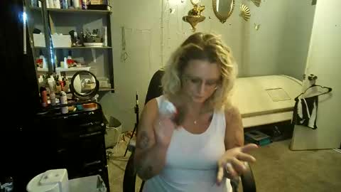 Snapshot of tattooeddirtyteacher chatting on February 13, 10:34 am Lisa Lovely online show from February 13, 10:34 am