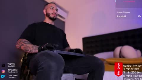 Teo Ferrer online show from October 20, 8:31 pm