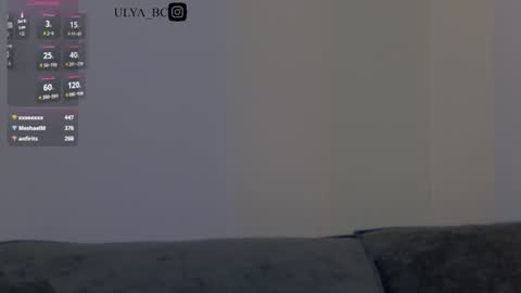 Ulya online show from December 22, 11:41 pm