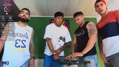 SCOTT  THEO  KAMERON  GENDERSON online show from December 1, 10:04 pm