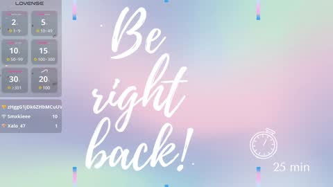 K R I S T E N online show from February 3, 12:25 am