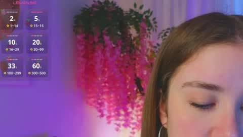 Snapshot of thea__lust chatting on April 12, 7:02 am im Grace turn up the sounds on your device... to hear my sweet moans online show from April 12, 7:02 am