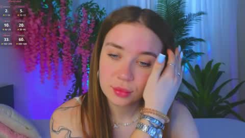 Snapshot of thea__lust chatting on May 3, 7:14 am im Grace turn up the sounds on your device... to hear my sweet moans online show from May 3, 7:14 am