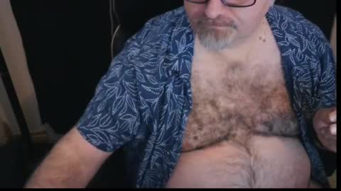 Snapshot of thebearking69 chatting on April 3, 11:03 pm The Bear King online show from April 3, 11:03 pm