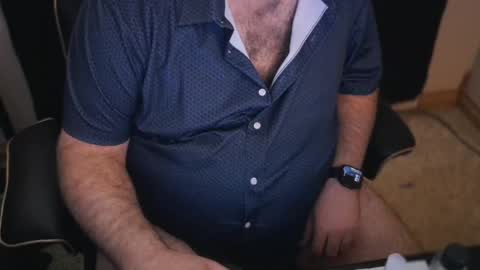 Snapshot of thebearking69 chatting on May 3, 9:32 pm The Bear King online show from May 3, 9:32 pm
