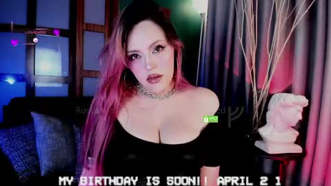 Snapshot of theprincess_rosee chatting on April 16, 2:23 am Rosie online show from April 16, 2:23 am