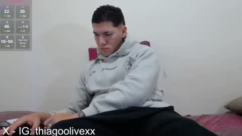 Snapshot of thiago_hot_boy chatting on February 13, 9:41 am Thiago independent model online show from February 13, 9:41 am