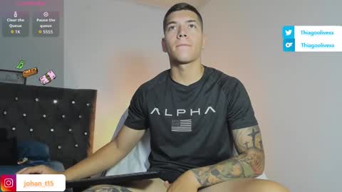 Snapshot of thiago_hot_boy chatting on October 10, 12:04 pm Thiago independent model online show from October 10, 12:04 pm